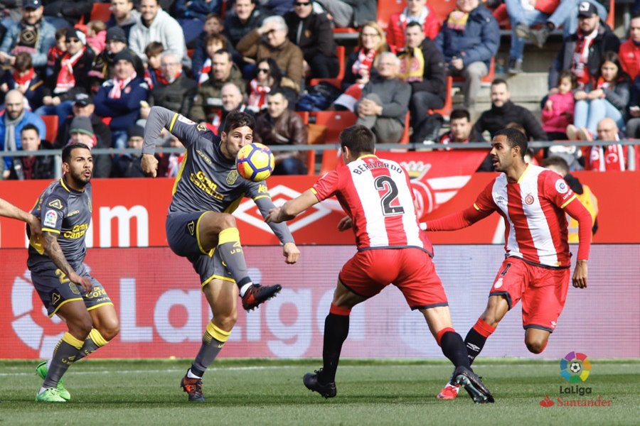 Bochornosa derrota de la UD Las Palmas en Girona (6-0)