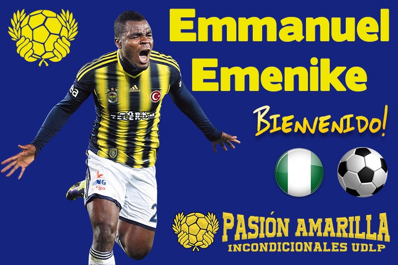 Emenike llega cedido por Olympiacos 