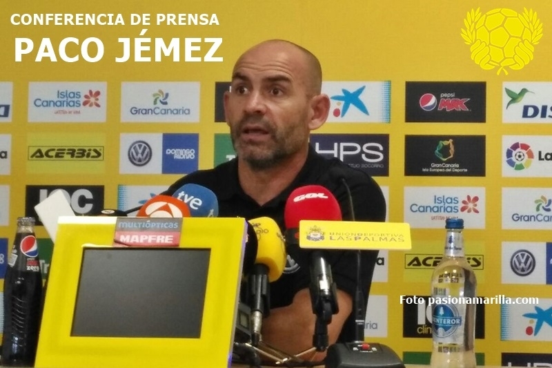 Paco Jémez: "Un empate en nuestra situación es casi una derrota"