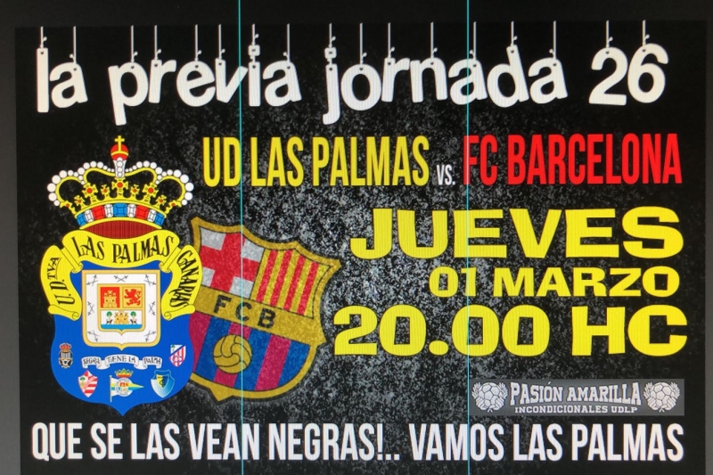Previa UD Las Palmas vs FC Barcelona 